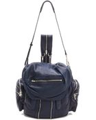 Alexander Wang Marti Washed Backpack - Lyst