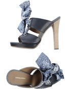 Ermanno Scervino Platform Sandals - Lyst