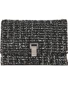 Proenza Schouler Large Woven Clutch - Lyst