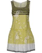Pianurastudio Short Dress - Lyst