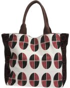 Pinko Medium Fabric Bag - Lyst