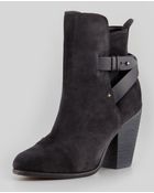 Rag & Bone Kinsey Suede Bootie - Lyst