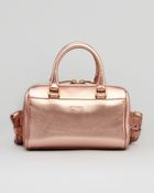 Saint Laurent Metallic Duffel Toy Bag Rose Gold - Lyst
