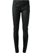 DRKSHDW by Rick Owens Waxed Cotton Legging - Lyst
