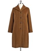 Jones New York Plus Solid Walking Coat - Lyst
