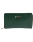 DKNY Hudson Zip Around Wallet - Lyst
