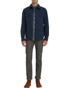 Save Khaki Shirt Jacket - Lyst