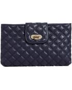 French Connection Oxford Quilted Clutch - Lyst