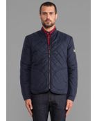 Penfield Landrum Quilted Jacket in Navy - Lyst