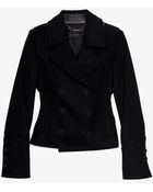 Barbara Bui Double Breasted Pea Coat - Lyst