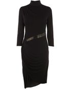 Karen Millen Modern Jersey Dress - Lyst