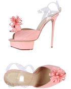 Charlotte Olympia Platform Sandals - Lyst