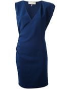 Emilio Pucci Flared Single Sleeve Dress - Lyst