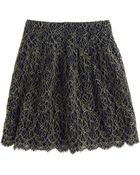 J.Crew Lace Skirt - Lyst
