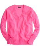 J.Crew Collection Cashmere Boyfriend Sweater - Lyst