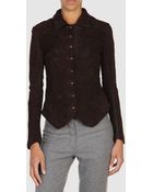 Christian Peau Leather Outerwear - Lyst