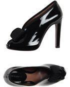 Giorgio Armani Pumps With Open Toe - Lyst