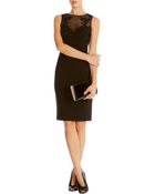 Karen Millen Baroque Embroidery Dress - Lyst