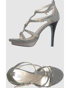 Liu Jo Platform Sandals - Lyst