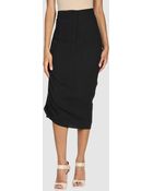 Lost and Found Long Skirt - Lyst