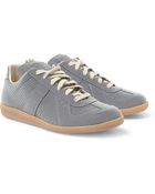 Maison Martin Margiela Reflective Snakeprint Sneakers - Lyst