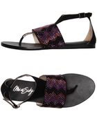 Miss Sixty Thong Sandal - Lyst