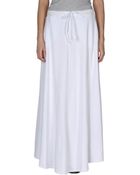 Mm6 By Maison Martin Margiela Long Skirt - Lyst