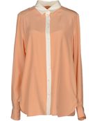 Celine Long Sleeve Shirt - Lyst