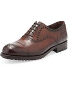 Magnanni Mens Lugsole Halfbrogue Oxford - Lyst