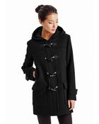MICHAEL Michael Kors Hooded Toggle Coat - Lyst