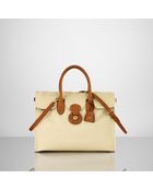 Ralph Lauren Coated Canvas Ricky Tote - Lyst