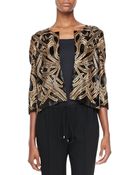 Haute Hippie Embellished Short Jacket - Lyst