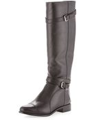 Pour La Victoire Loryn Two Strap Knee Boot - Lyst