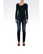 Armani Jeans V Neck Sweater - Lyst