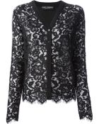 Dolce & Gabbana Lace Cardigan - Lyst