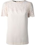 Dolce & Gabbana Lace Blouse - Lyst