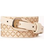 Forever 21 Total Stud Waist Belt - Lyst