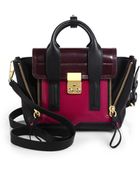 3.1 Phillip Lim Pashli Mini Colorblock Satchel - Lyst