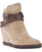 Hogan Rebel Wedge Boot - Lyst