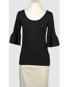 Ralph Lauren Black Label Short Sleeve Sweater - Lyst