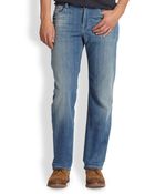 7 For All Mankind Austyn Straight-Leg Jean - Lyst