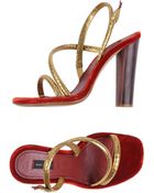 Marc Jacobs Highheeled Sandals - Lyst