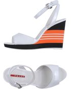 Prada Sport Wedge - Lyst