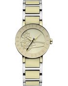 Vivienne Westwood Engraved Two-tone Watch - Lyst