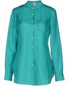 Aspesi Long Sleeve Shirt - Lyst