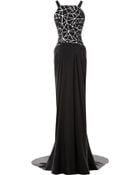Bibhu Mohapatra Fracture Stretch Faille Gown - Lyst