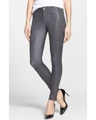 J Brand Lambskin Leather Pants - Lyst