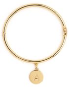 Kate Spade One in A Million Initial Bangle - Lyst