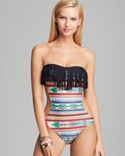 L*space L Free Love Fringe Monokini - Lyst