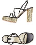 Marc Jacobs Platform Sandals - Lyst